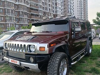 2006 Hummer H2 I, красный, 2240000 рублей, вид 1
