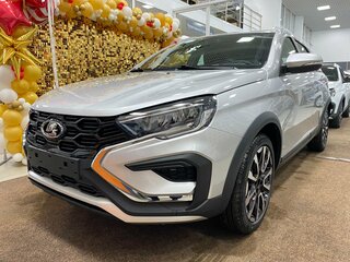 2025 Lada (ВАЗ) Vesta SW Cross I Рестайлинг (NG), серебристый, 2054000 рублей, вид 1