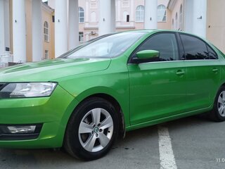 2017 Skoda Rapid I Рестайлинг, зелёный, 1280000 рублей, вид 1