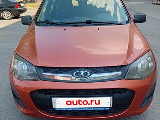 2013 Lada (ВАЗ) Kalina II, оранжевый, 420000 рублей, вид 1