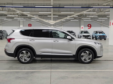 2021 Hyundai Santa Fe IV Рестайлинг, серый, 3890000 рублей, вид 4