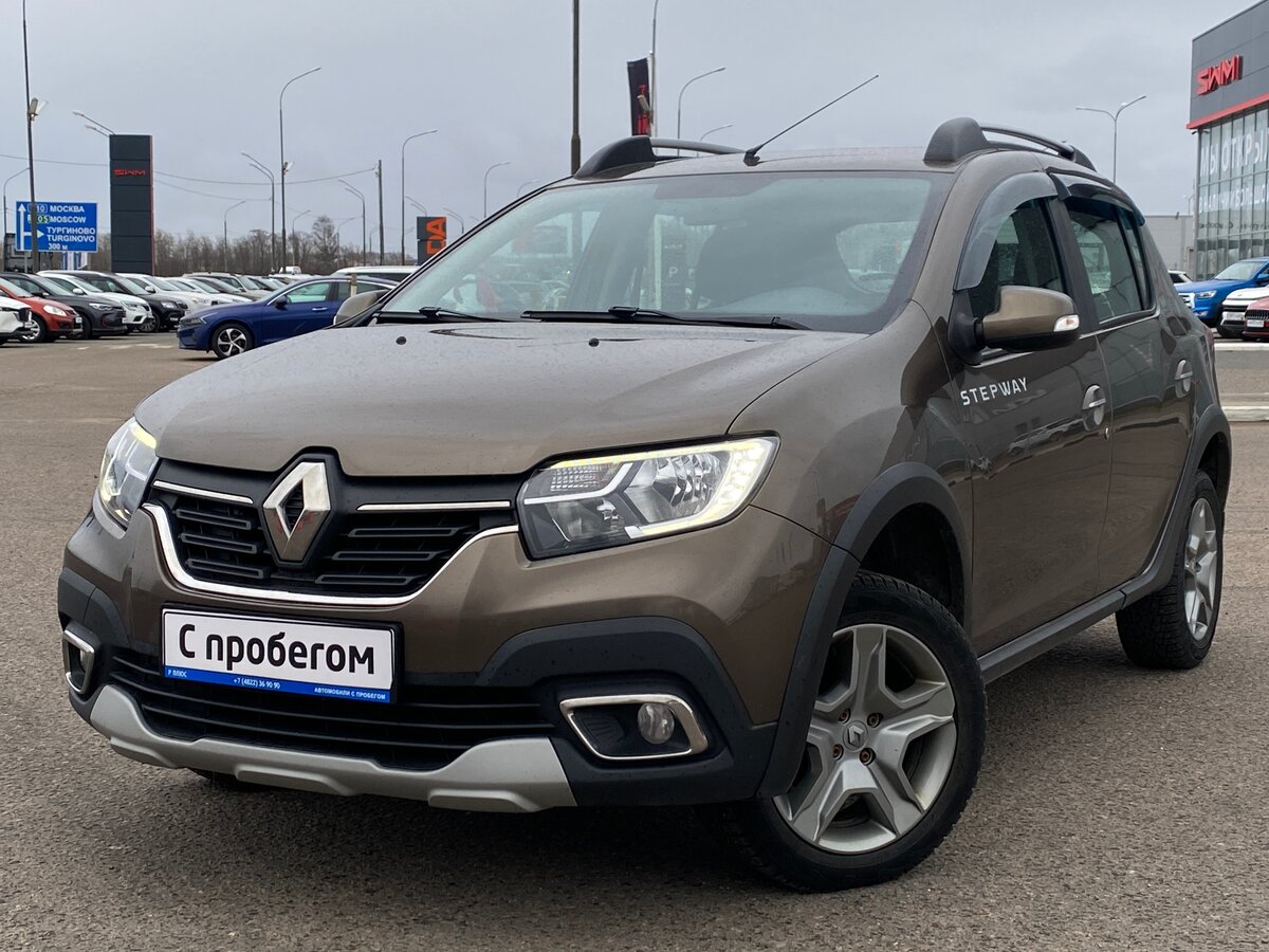 Купить б/у Renault Sandero II Рестайлинг Stepway 1.6 MT (113 л.с ...