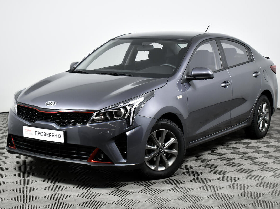 Купить б/у Kia Rio IV Рестайлинг 1.6 AT (123 л.с.) бензин автомат в ...
