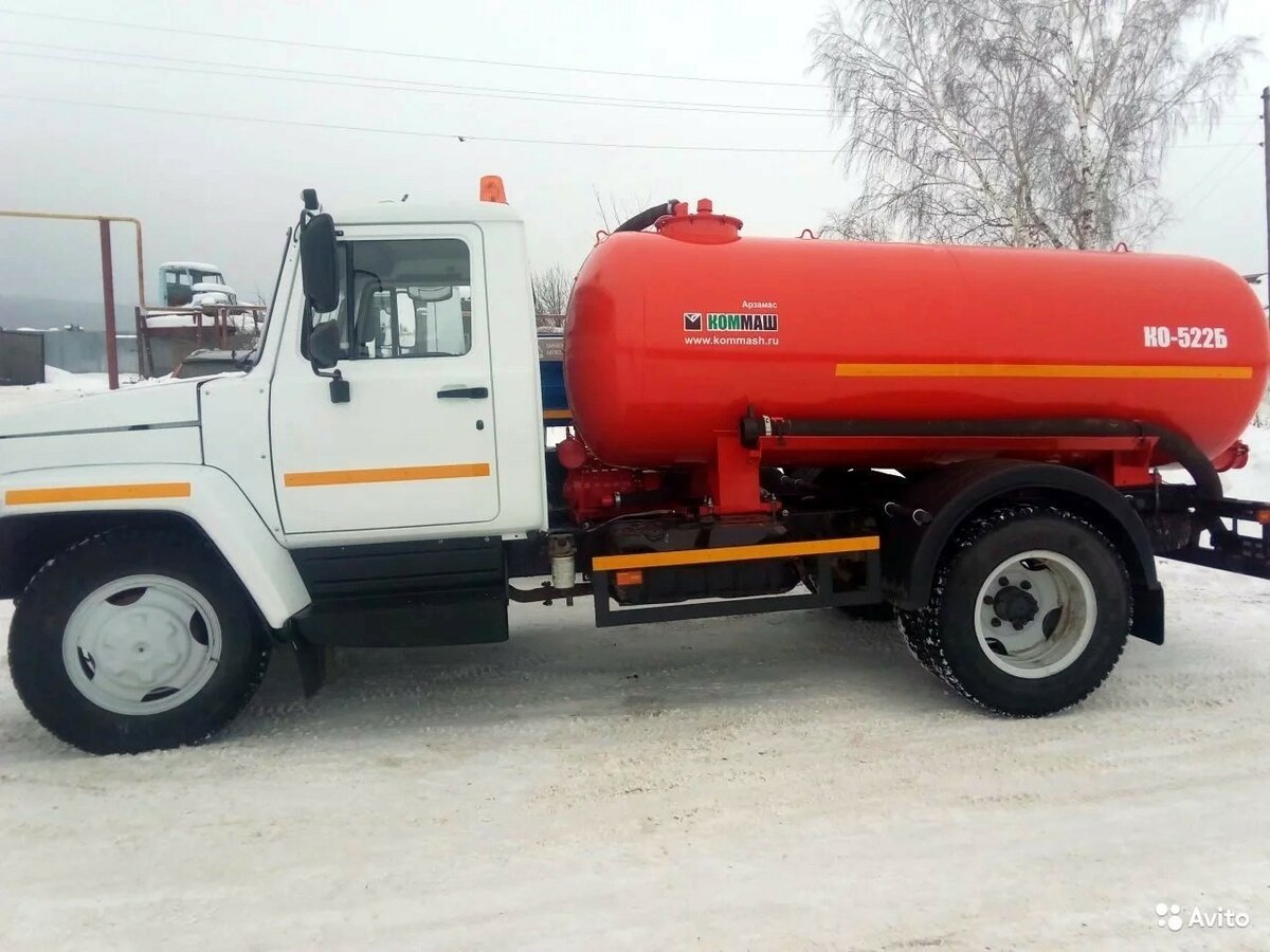ГАЗ 3309 ассенизатор