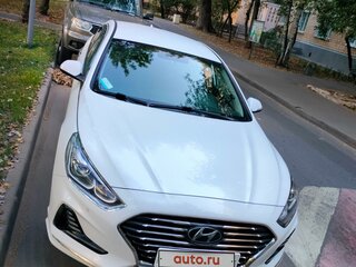 2017 Hyundai Sonata VII (LF) Рестайлинг, белый, 1500000 рублей, вид 1