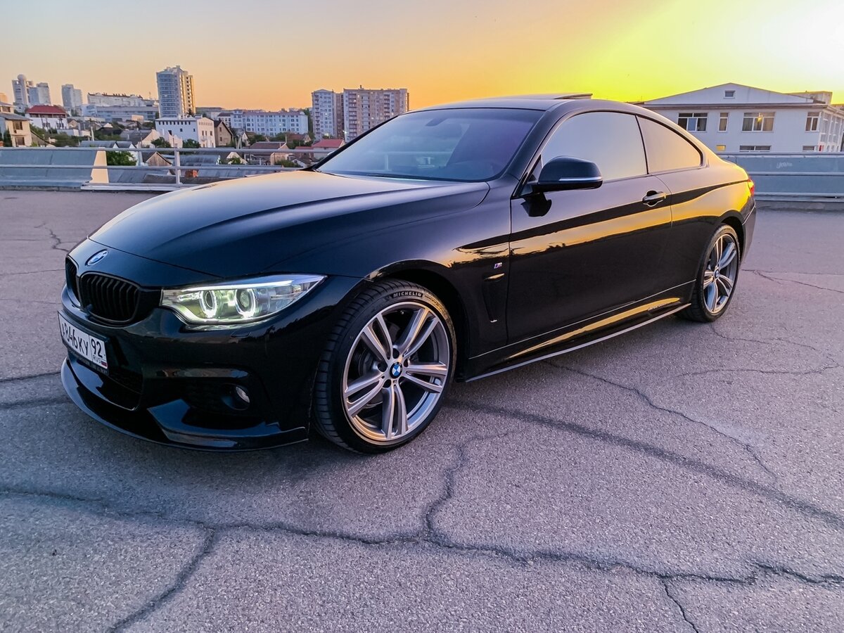 BMW 4 f32 черная