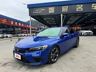 2021 Honda Civic XI, синий, 1660000 рублей, вид 1