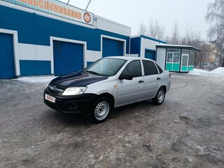 2012 Lada (ВАЗ) Granta I, серебристый, 320000 рублей, вид 1