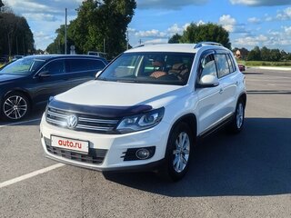 2012 Volkswagen Tiguan I Рестайлинг, белый, 1830000 рублей, вид 1