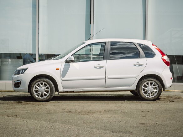 2013 Lada (ВАЗ) Kalina II, белый - вид 5