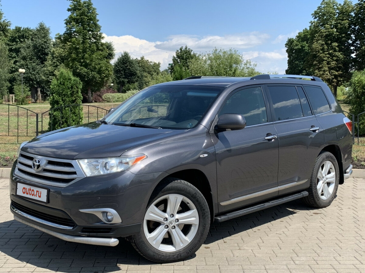 Toyota Highlander II (U40) Рестайлинг.