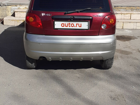 2007 Daewoo Matiz Best I Рестайлинг, красный - вид 2