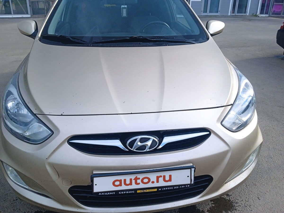 Купить б/у Hyundai Solaris I 1.6 AT (123 л.с.) бензин автомат в Нижнем ...