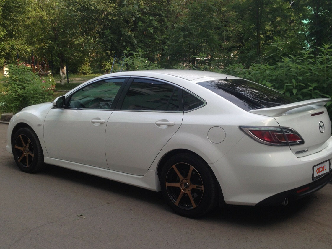 Mazda 6 GH белая