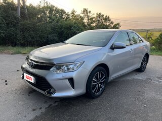 2014 Toyota Camry VII (XV50) Рестайлинг, серебристый, 1400000 рублей, вид 1