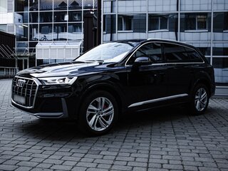 2021 Audi Q7 45 TFSI II (4M) Рестайлинг, чёрный, 3899000 рублей, вид 5