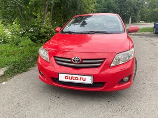 2007 Toyota Corolla AMT X (E140, E150), красный, 790000 рублей, вид 1