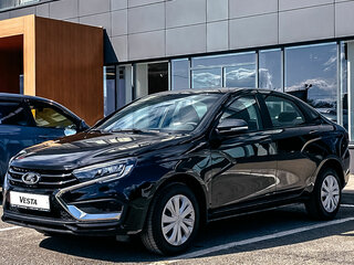 2025 Lada (ВАЗ) Vesta I Рестайлинг (NG), чёрный, 1626000 рублей, вид 1