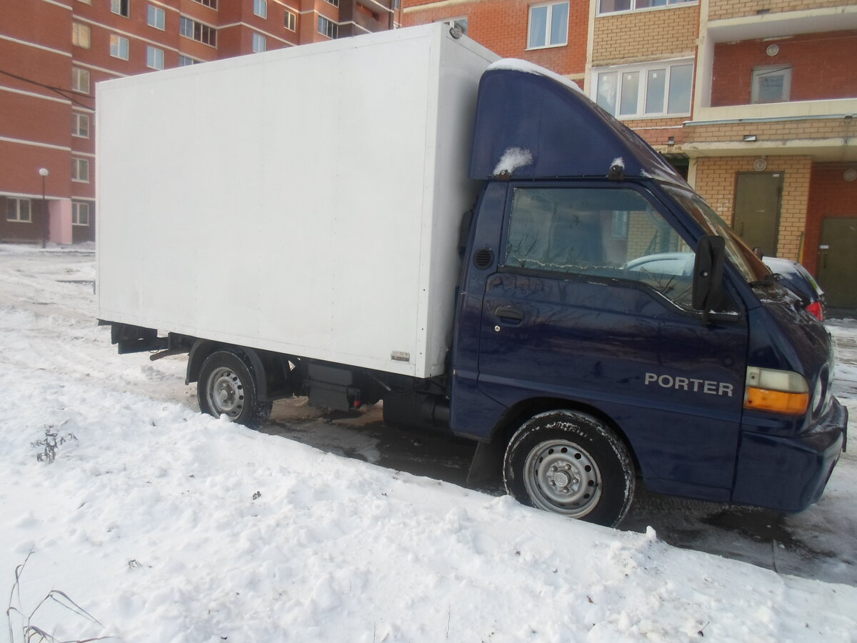 Изготовление будки на портер