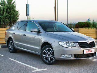 2013 Skoda Superb DSG II, бежевый, 809000 рублей, вид 1