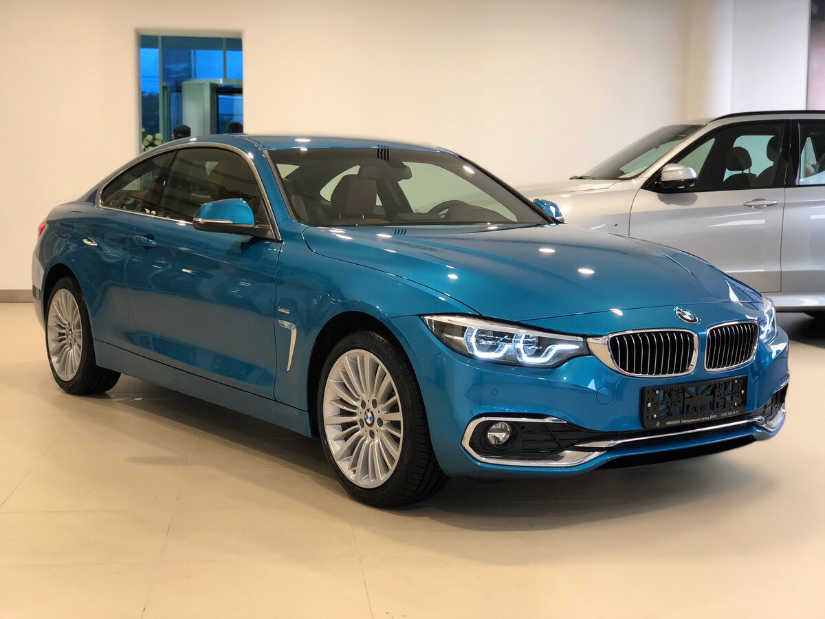 BMW 420d XDRIVE синяя