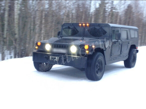 1995 Hummer H1, чёрный - вид 6
