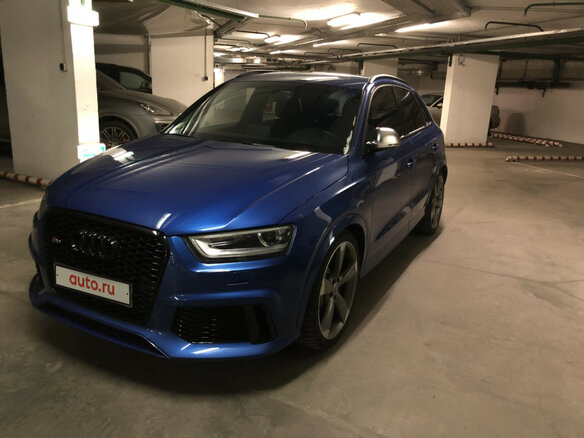 2013 Audi RS Q3 I (8U), синий - вид 1