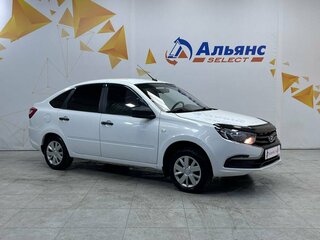 2019 Lada (ВАЗ) Granta I Рестайлинг, белый, 715000 рублей, вид 1