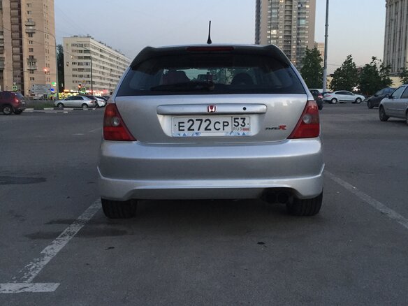 2001 Honda Civic Type R VII, серебристый - вид 18