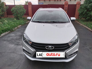 2021 Lada (ВАЗ) Vesta SW I, серебристый, 1690000 рублей, вид 1