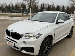2016 BMW X6 40d II (F16), белый, 4500000 рублей, вид 1