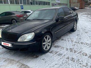 2000 Mercedes-Benz S-Класс 430 IV (W220), чёрный, 405000 рублей, вид 1
