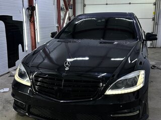 2008 Mercedes-Benz S-Класс 450 Long V (W221), чёрный, 1800000 рублей, вид 1