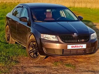 2014 Skoda Octavia III (A7), коричневый, 750000 рублей, вид 1