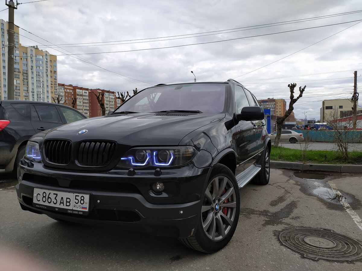 Купить б/у BMW X5 I (E53) Рестайлинг 4.4i 4.4 AT (320 л.с.) 4WD бензин ...
