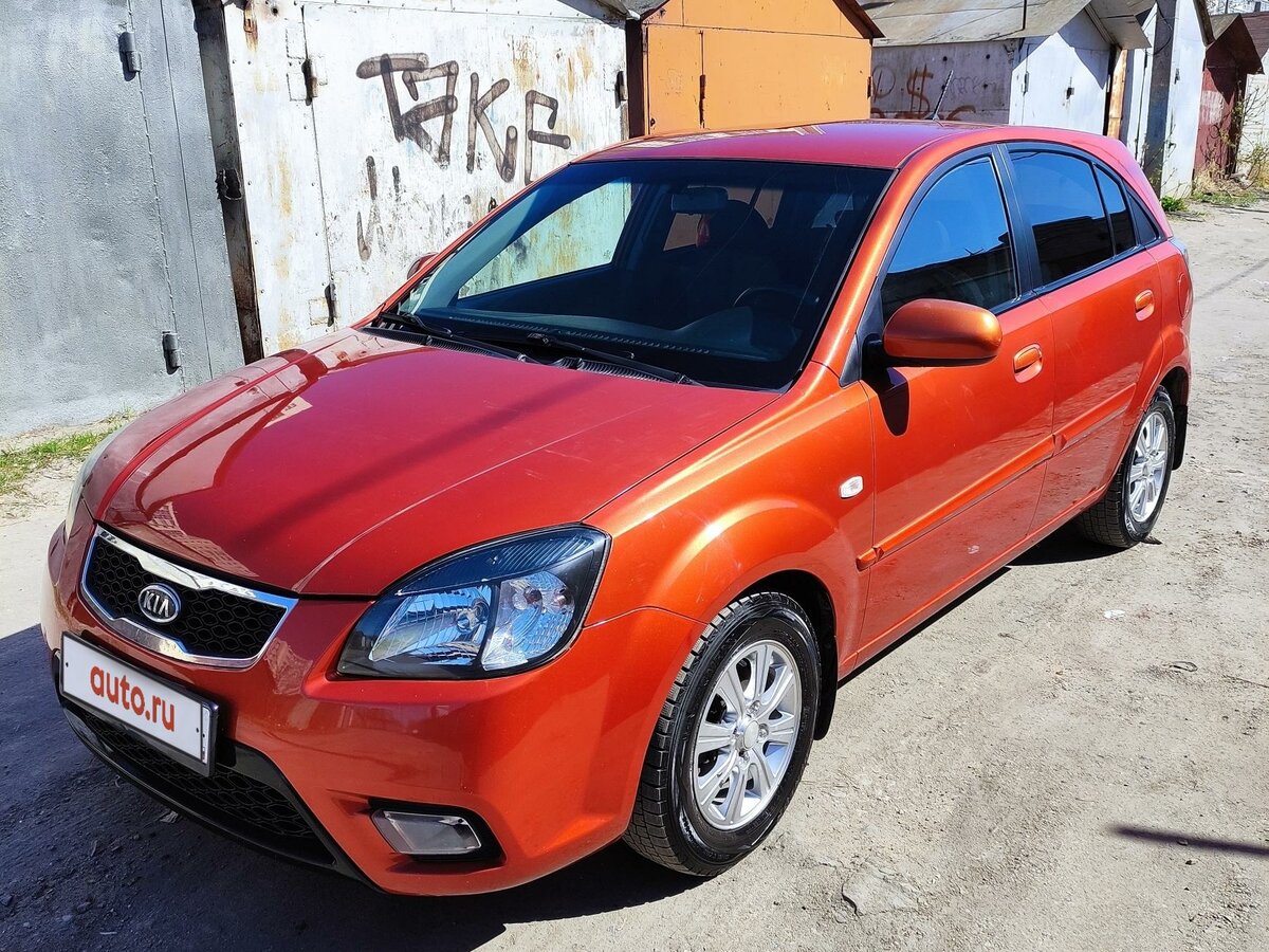 Купить б/у Kia Rio II Рестайлинг 1.4 AT (95 л.с.) бензин автомат в ...