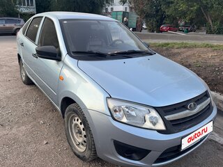 2015 Lada (ВАЗ) Granta I, голубой, 550000 рублей, вид 1