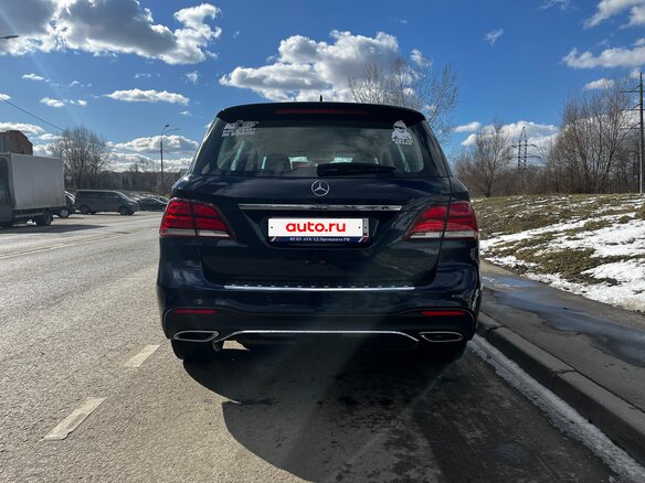 2015 Mercedes-Benz GLE 250 d I (W166), синий, 3390000 рублей - вид 4