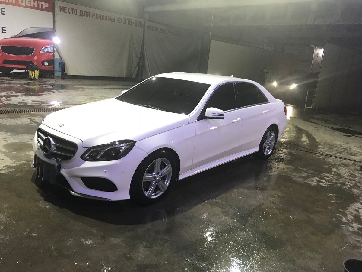 Mercedes w212 зима