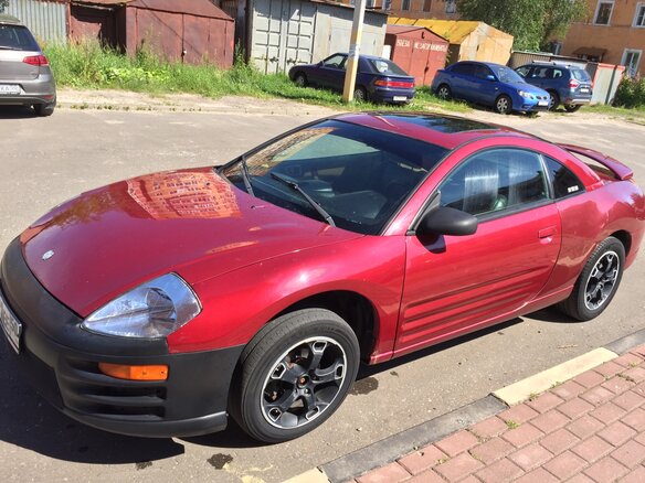 2001 Mitsubishi Eclipse III, пурпурный - вид 1
