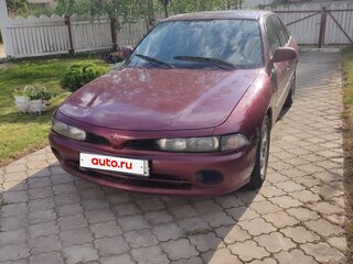 1996 Mitsubishi Galant VII, красный, 70000 рублей, вид 1