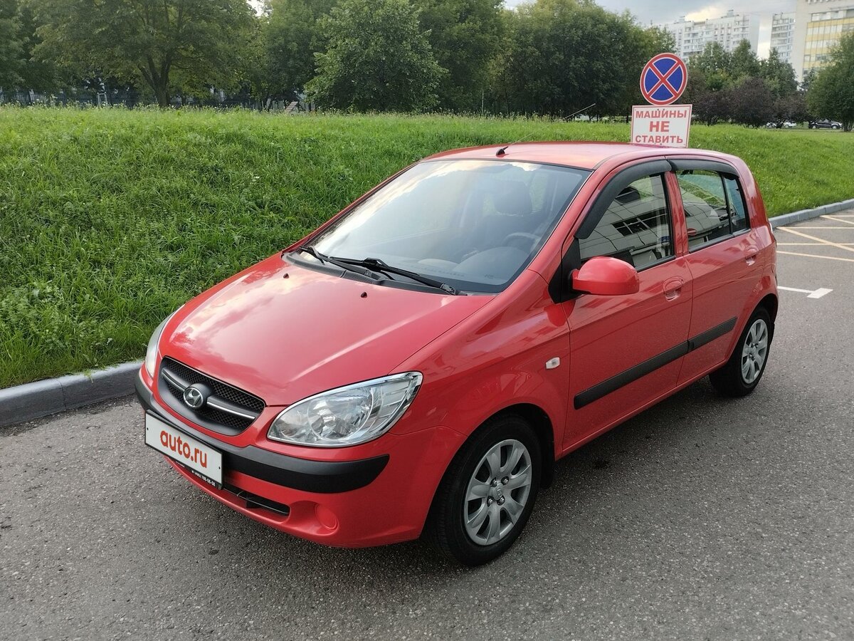 Купить б/у Hyundai Getz I Рестайлинг 1.4 AT (97 л.с.) бензин автомат в ...