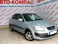2008 Kia Rio II, голубой