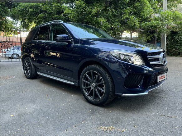 2016 Mercedes-Benz GLE 300 I (W166), синий, 4200000 рублей - вид 1