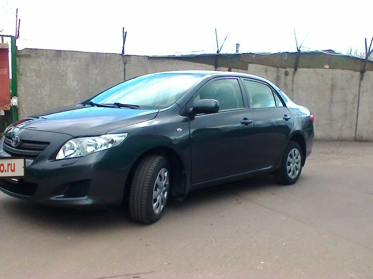 Toyota Corolla e150 на штампах