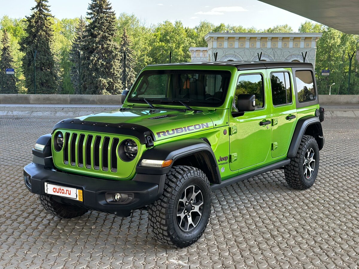 Купить б/у Jeep Wrangler IV (JL) Rubicon 2.1d AT (200 л.с.) 4WD дизель