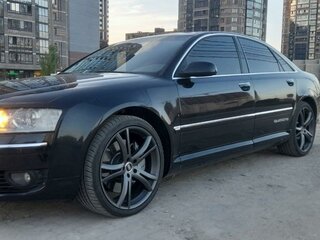 2005 Audi A8 II (D3) Рестайлинг, чёрный, 1230000 рублей, вид 1