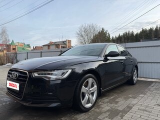 2011 Audi A6 IV (C7), чёрный, 1850000 рублей, вид 1
