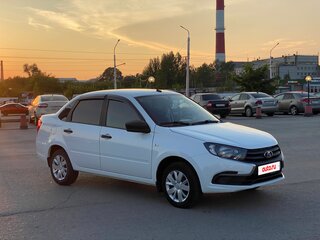 2019 Lada (ВАЗ) Granta I Рестайлинг, белый, 729000 рублей, вид 1
