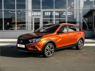 2019 Lada (ВАЗ) Vesta SW Cross I, оранжевый, 1120000 рублей, вид 1